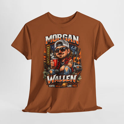 Country M. Wallen Graphic Tee — Country Music Fan Concert Shirt