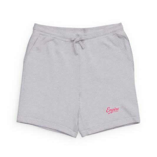 Signature Empire Sweatshorts — With Pink Empire Logo
