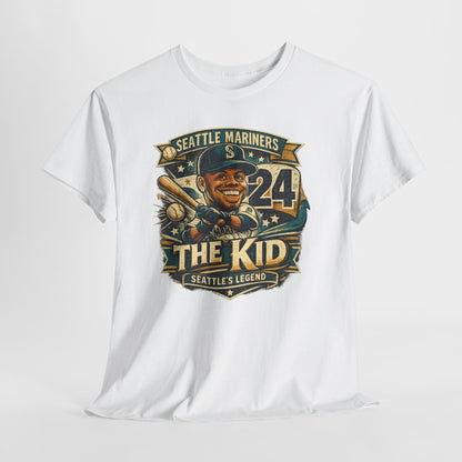 Griffey Jr. "The Kid" - Vintage Baseball Graphic T-Shirt