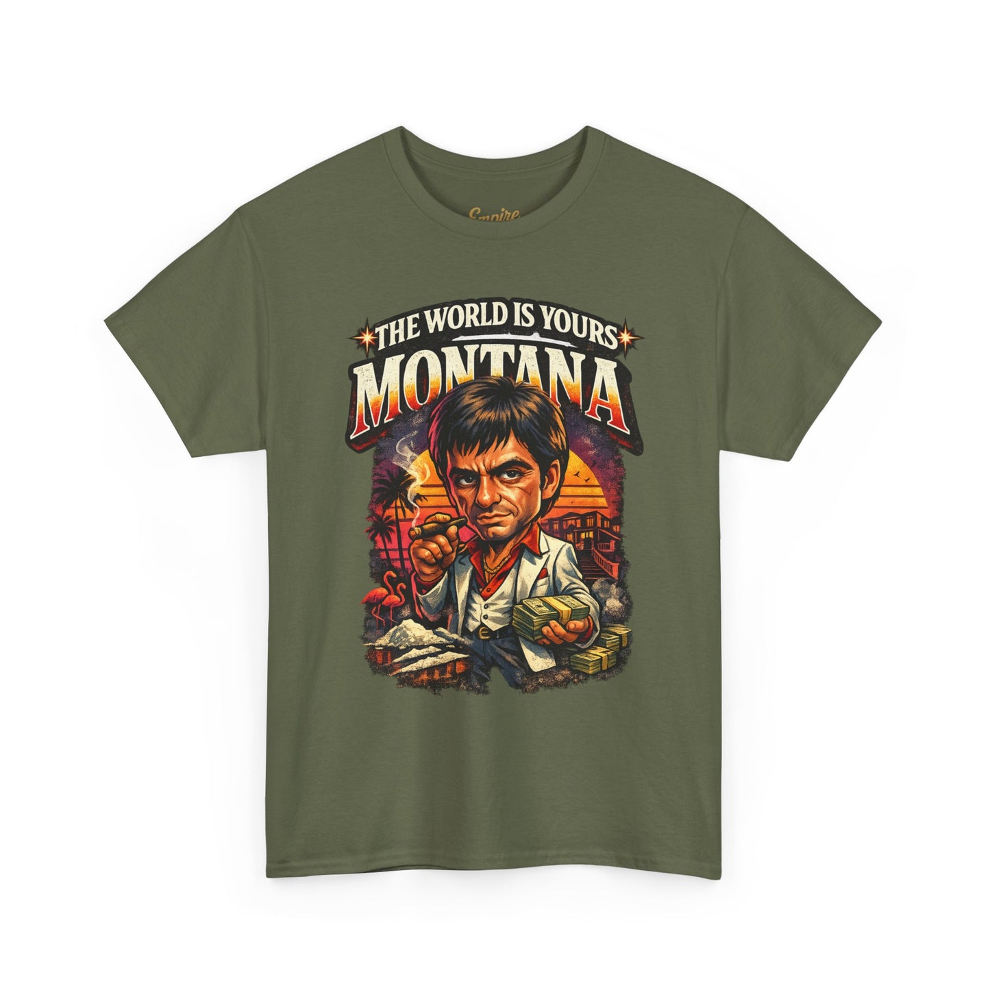 Montana 'The World Is Yours' Graphic Tee