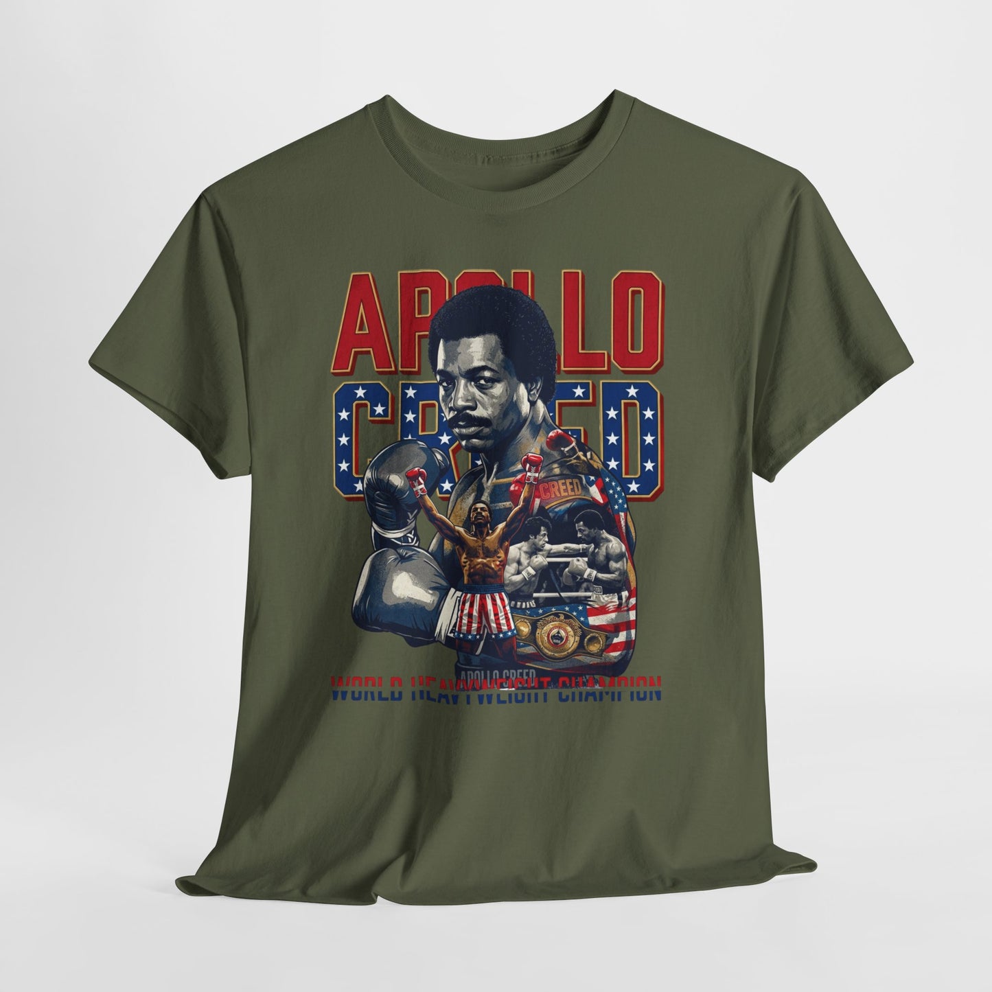 Apollo Creed Boxing T-Shirt — Vintage Rocky Tribute Tee