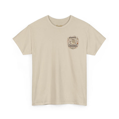 Teacher Coffee T-Shirt — “May Your Coffee Be Stronger Than Your Students' Excuses”