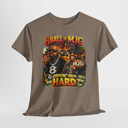 8Ball & MJG 'Comin' Out Hard' Vintage Hip-Hop Graphic Tee