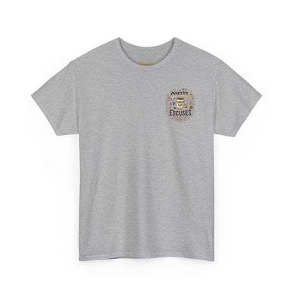 Teacher Coffee T-Shirt — “May Your Coffee Be Stronger Than Your Students' Excuses”
