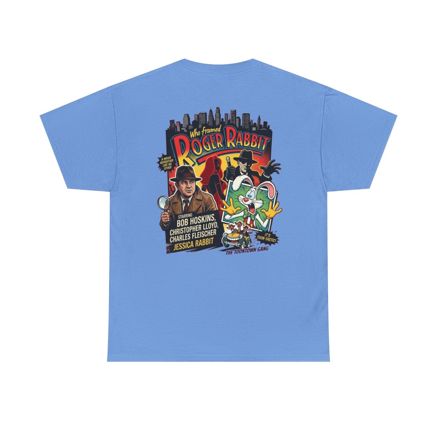Who Framed Roger Rabbit Poster Tee — Retro Movie Graphic T-Shirt