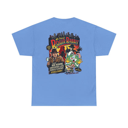 Who Framed Roger Rabbit Poster Tee — Retro Movie Graphic T-Shirt