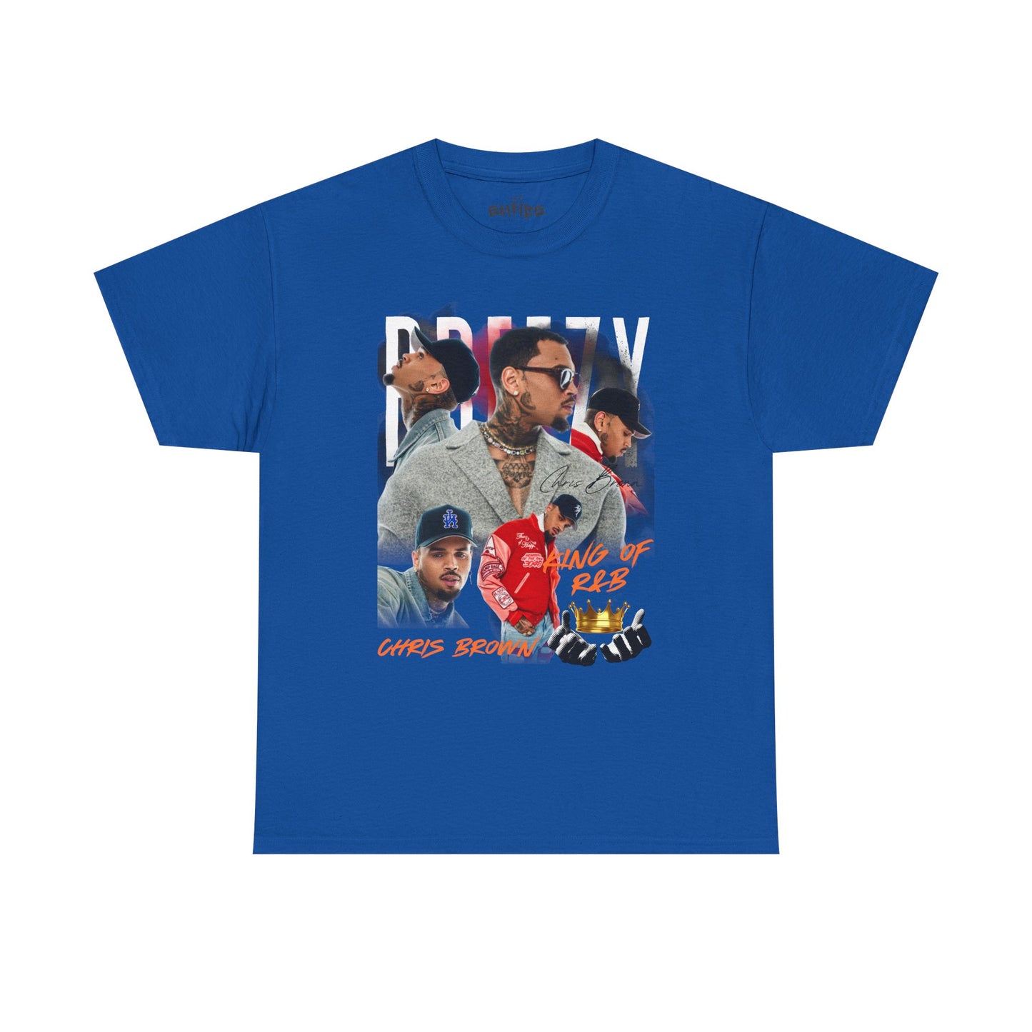 Chris Brown Tribute Unisex Heavy Cotton Tee - Celebrating R&B Style