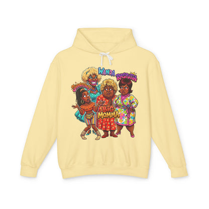 Big Momma & Nem Hooded Sweatshirt — Retro Squad Graphic Hoodie