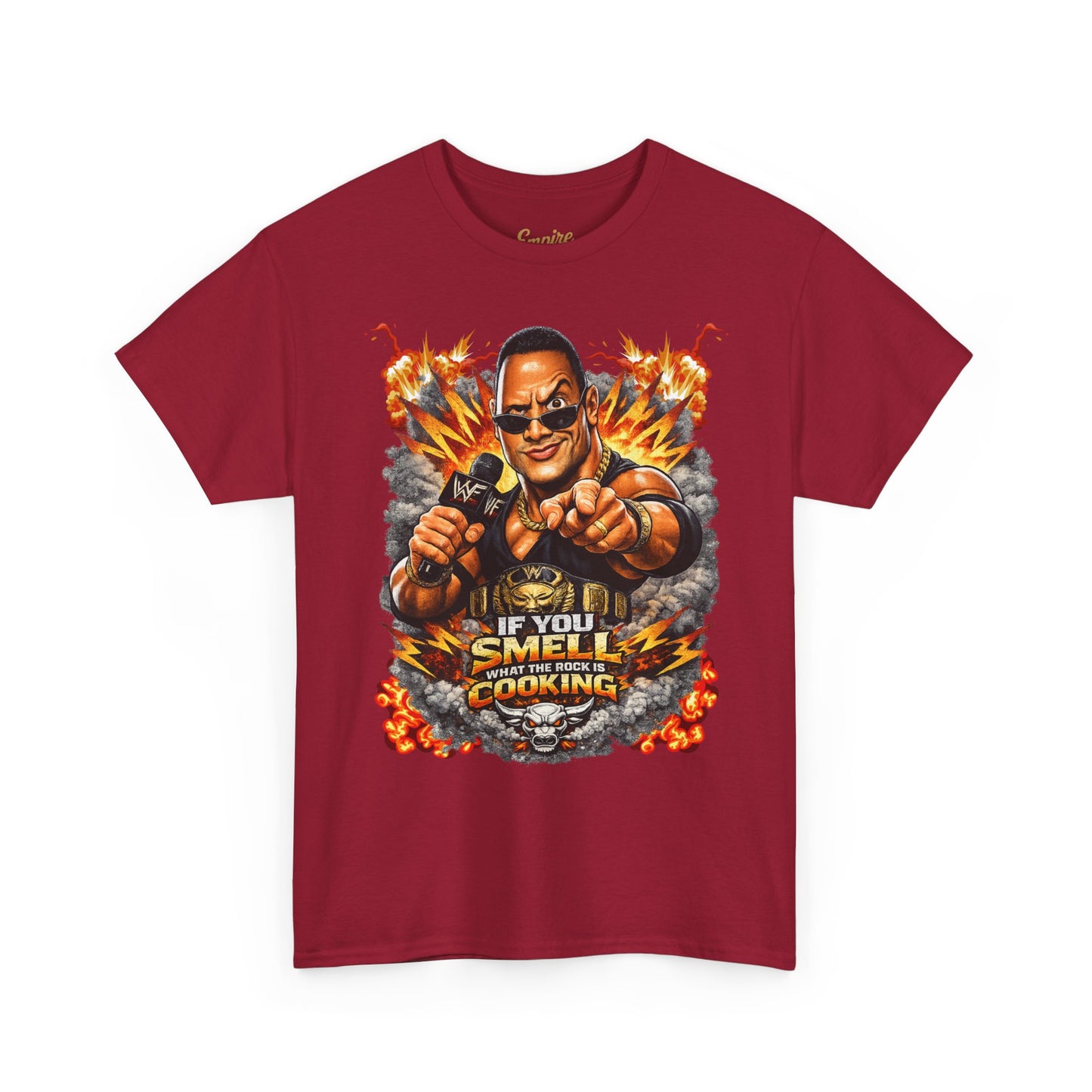 If You Smell What The Rock Is Cooking Graphic Tee