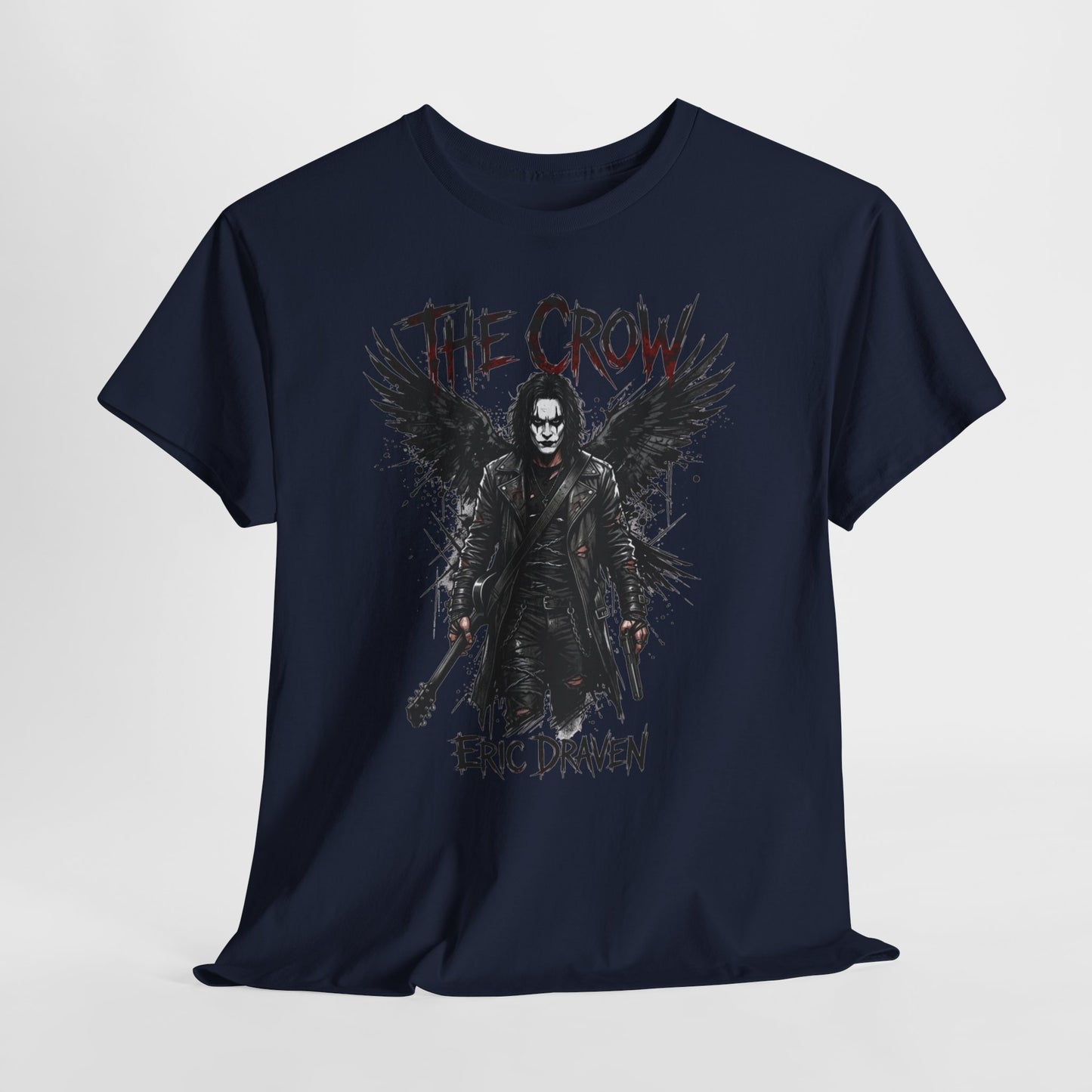 The Crow Eric Draven Graphic Tee - Gothic Rock Movie Tribute Shirt