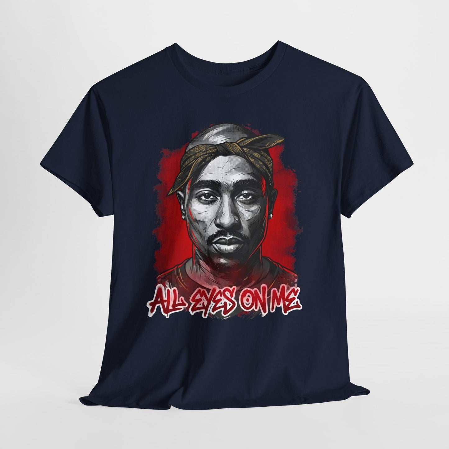 Graphic Tee — "All Eyes On Me" Portrait T-Shirt