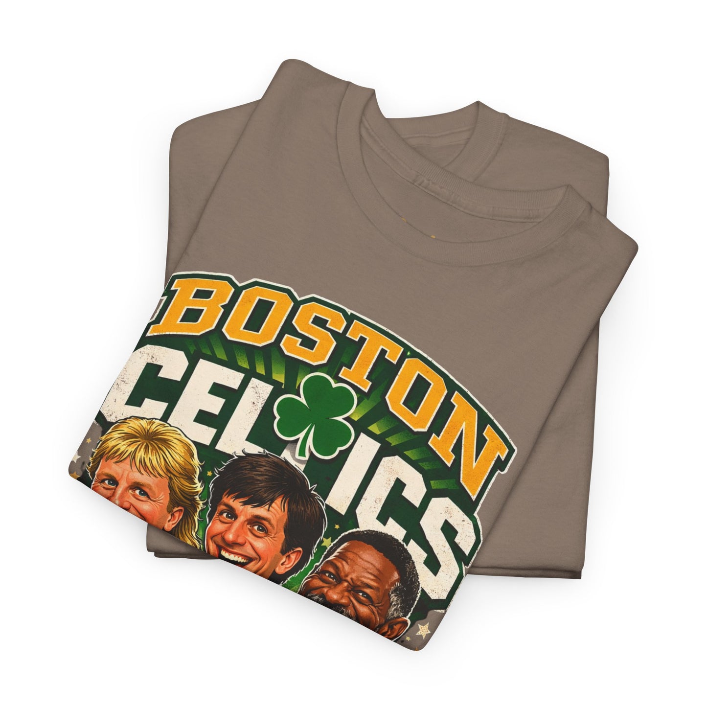 Boston Celtics "Legends of the Parquet" Tee - Retro Basketball Fan Shirt