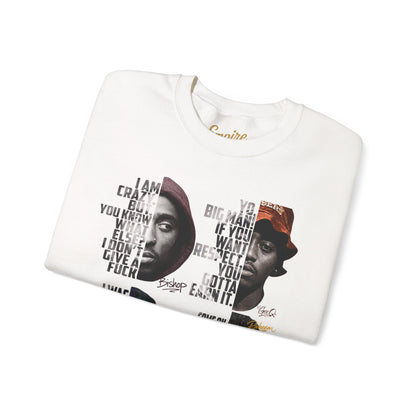 Wrecking Crew "Juice" Movie Legends Crewneck Sweatshirt — Collage Portraits & Lyrics