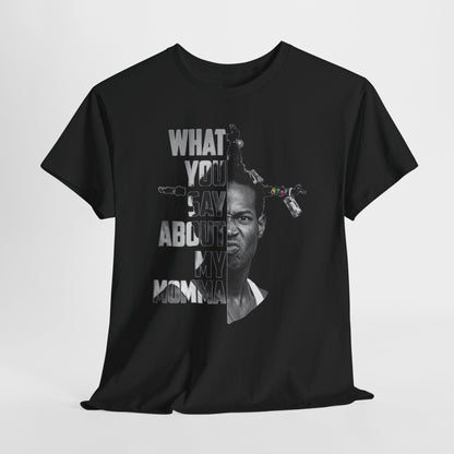 Loc Dog "What You Say About My Momma" Vintage Portrait T‑Shirt
