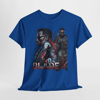 Blade Movie Graphic Tee — Vampire Hunter Retro Poster T-Shirt