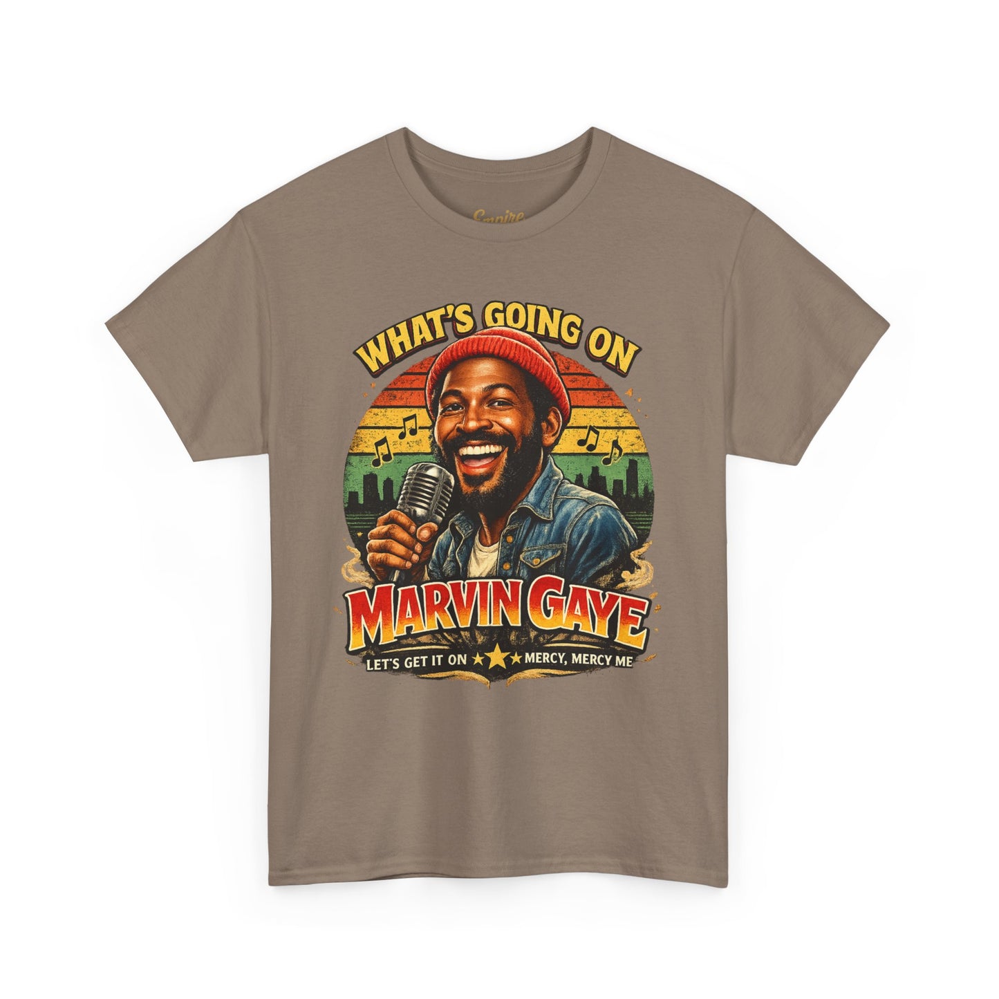 Marvin Gaye Tribute Tee, Vintage Music T-Shirt, Unisex Cotton Tee, Retro Style Shirt, Gift for Music Lovers, Perfect for Concerts