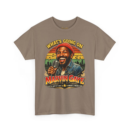 Marvin Gaye Tribute Tee, Vintage Music T-Shirt, Unisex Cotton Tee, Retro Style Shirt, Gift for Music Lovers, Perfect for Concerts