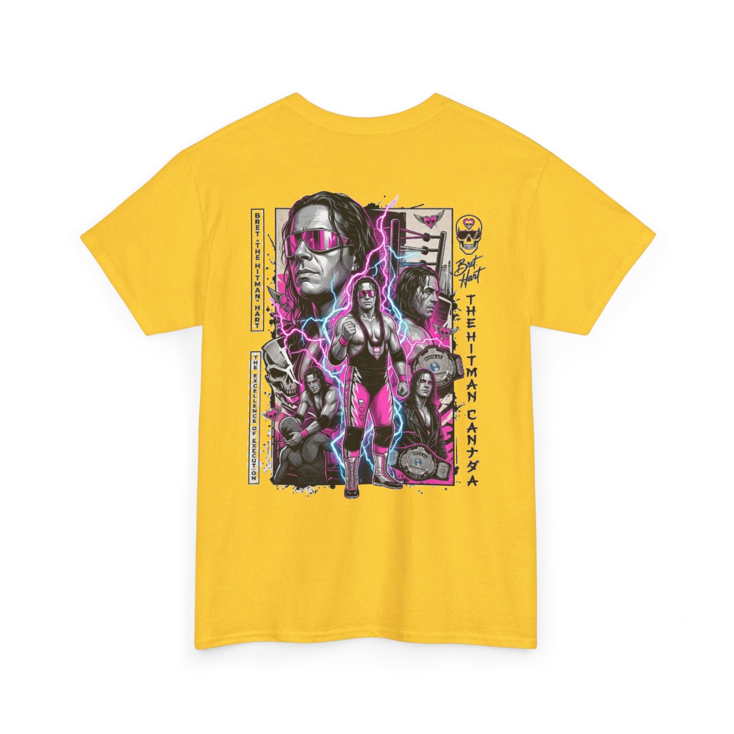 Bret Hart Tribute T-Shirt — Retro Wrestling Tee