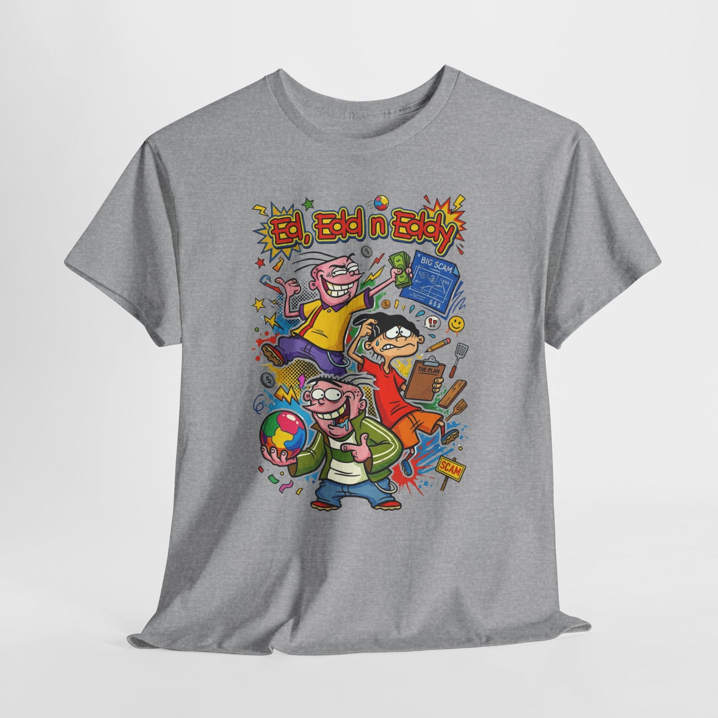 Ed, Edd & Eddy - Funny Cartoon Graphic T-shirt