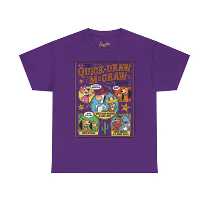 Quick Draw McGraw Retro Cartoon T‑Shirt