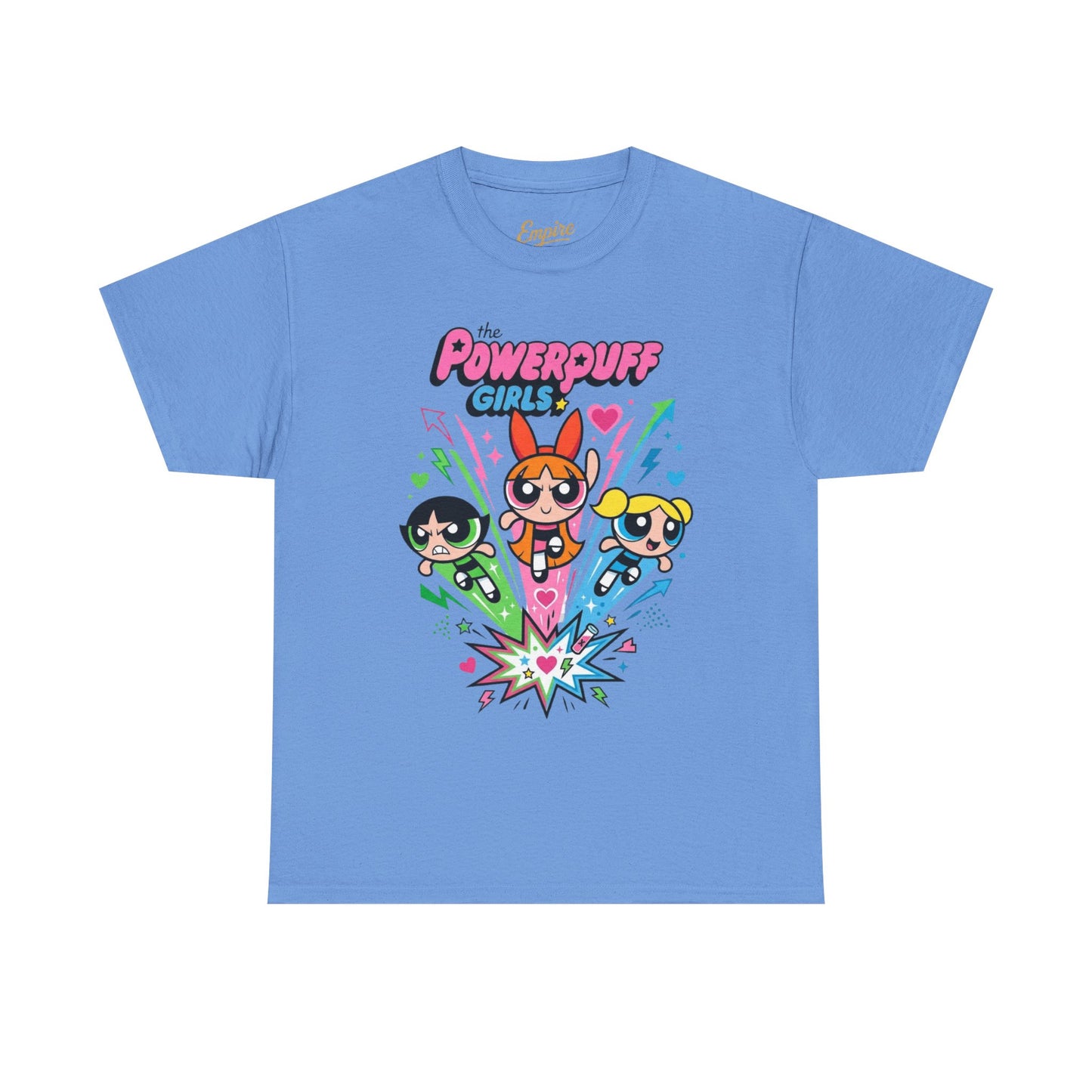 Powerpuff Girls Graphic Tee — Retro Cartoon Team Shirt