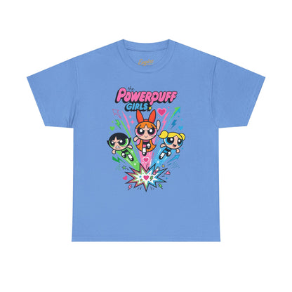 Powerpuff Girls Graphic Tee — Retro Cartoon Team Shirt