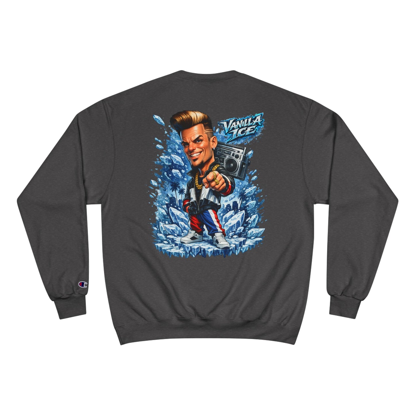 Vanilla Ice Retro Graphic Sweatshirt — Vintage 90s Rap Crewneck