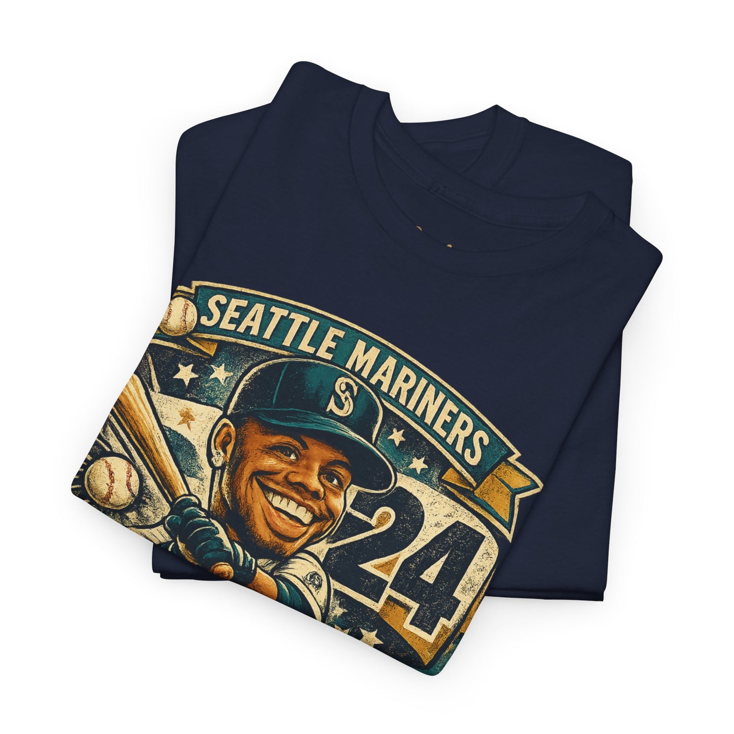 Griffey Jr. "The Kid" - Vintage Baseball Graphic T-Shirt