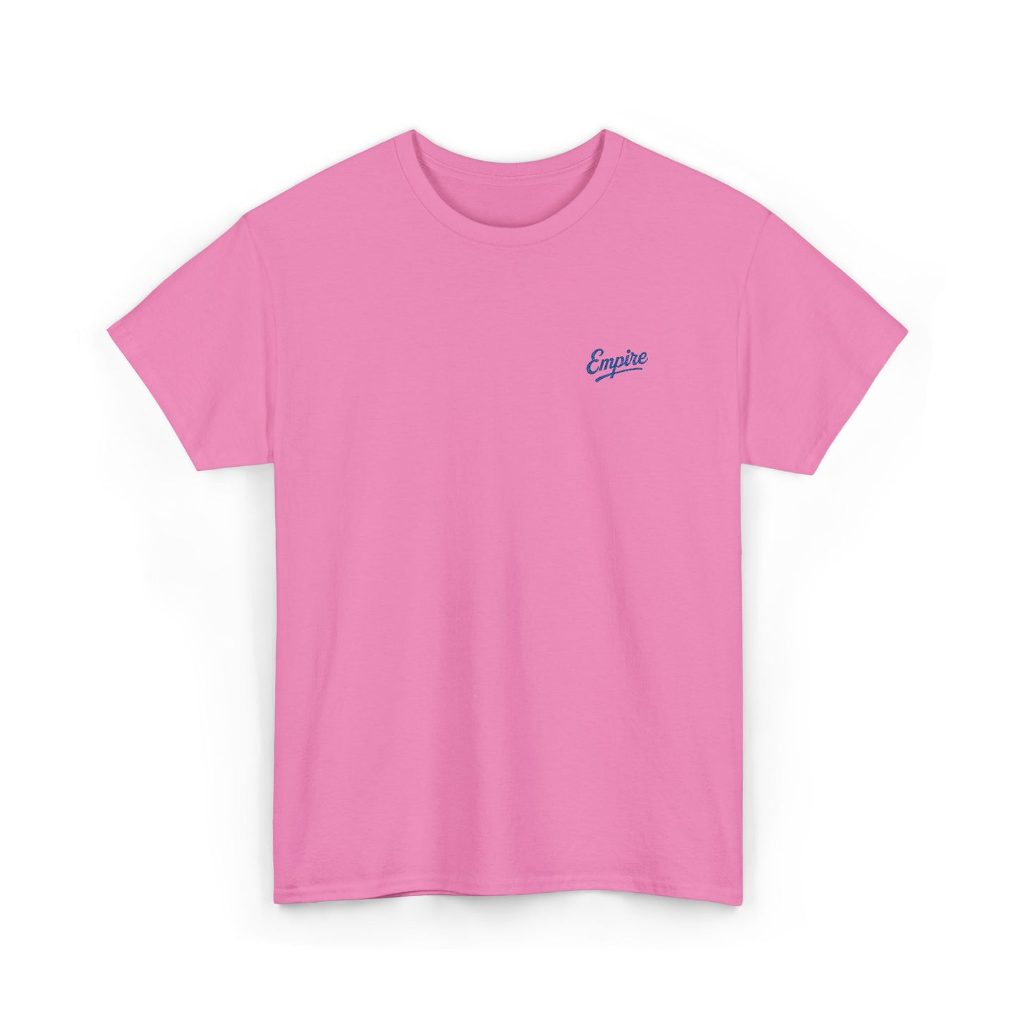 Signature Embroidered Empire Royal Blue Chest Logo T-Shirt