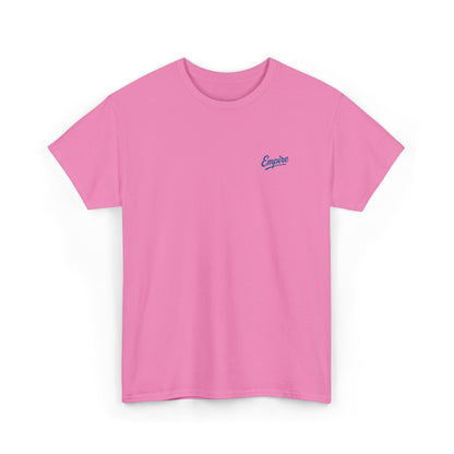 Signature Embroidered Empire Royal Blue Chest Logo T-Shirt