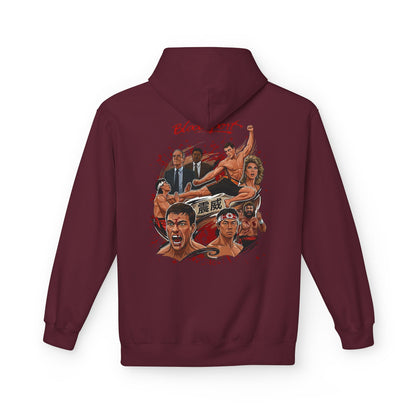 Bloodsport Vintage Collage Graphic Hoodie