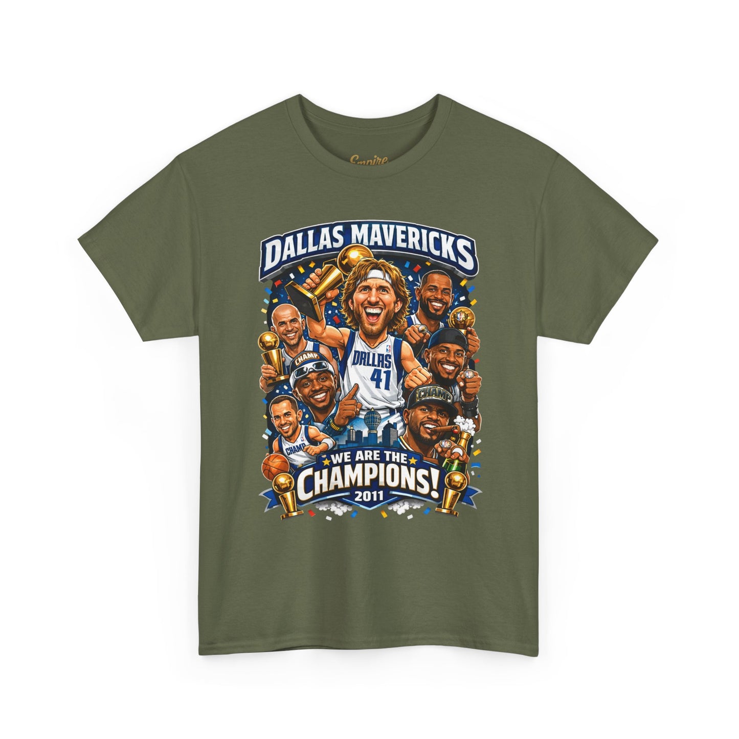 Dallas Mavericks Champions Tee – “We Are The Champions” Basketball Fan Shirt