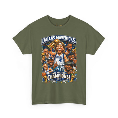 Dallas Mavericks Champions Tee – “We Are The Champions” Basketball Fan Shirt