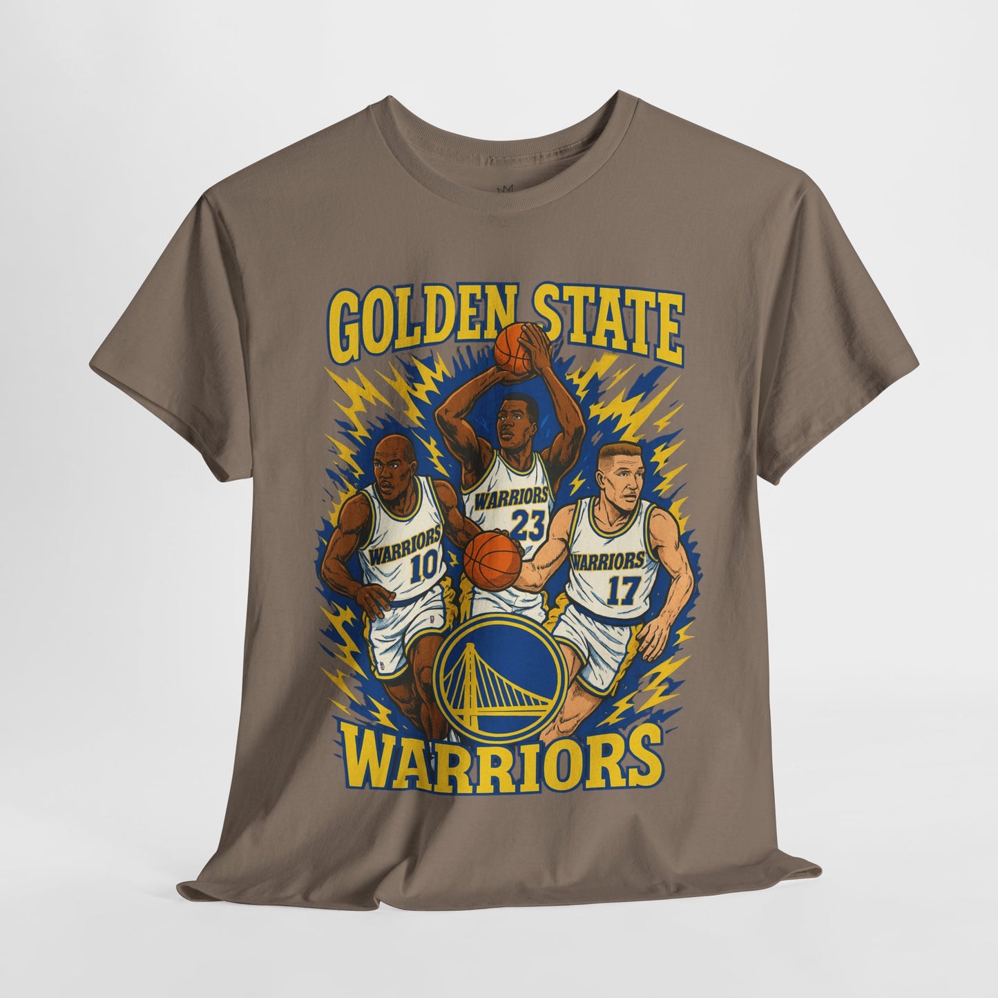 Golden State Warriors Vintage Unisex Heavy Cotton Tee, NBA Fan Shirt, Sports Apparel, Basketball Gift, Retro Graphic T-Shirt