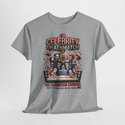 Celebrity Deathmatch Claymation Carnage T-Shirt