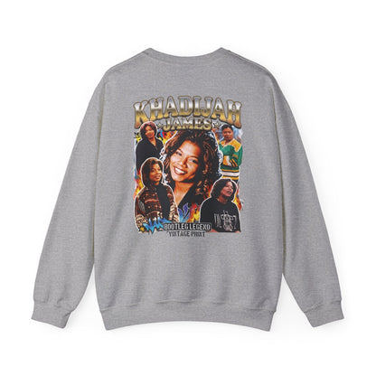 Khadijah James Vintage TV Tribute—Living Single Retro Graphic Crewneck Sweatshirt