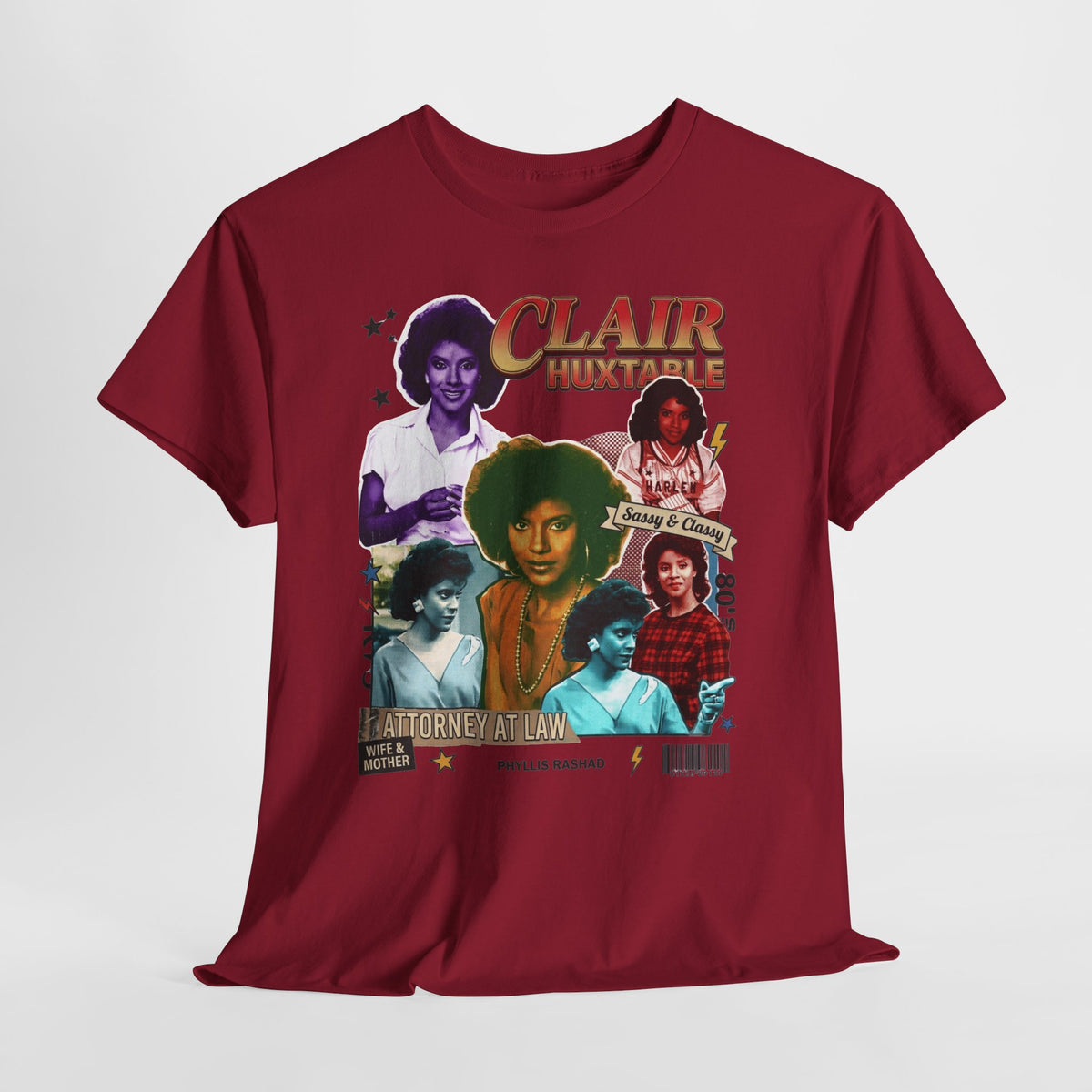 Retro TV Tribute Tee – 'Clair Huxtable: The Queen of The Cosby Show'
