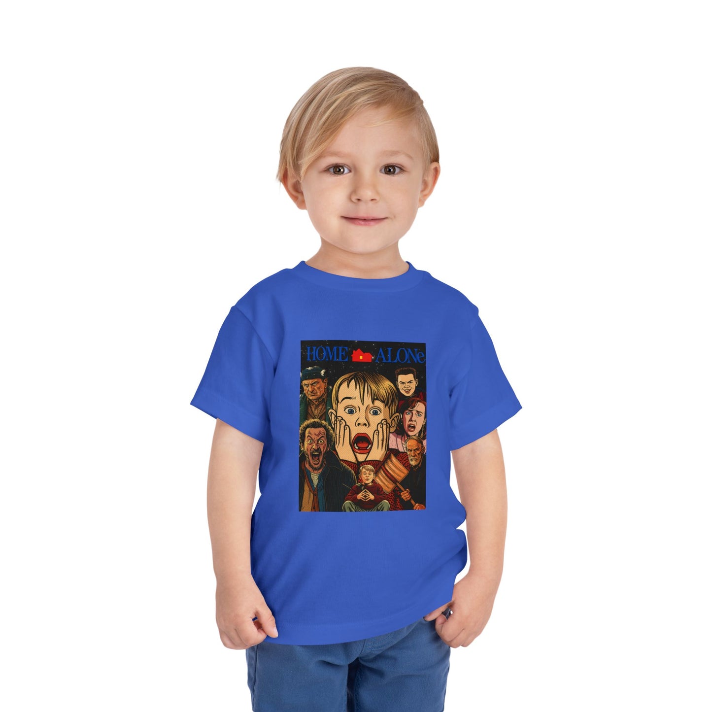 Home Alone Toddler Tee, Kid's Movie Shirt, Funny Kids T-Shirt, Halloween Costume, Birthday Gift for Boys and Girls