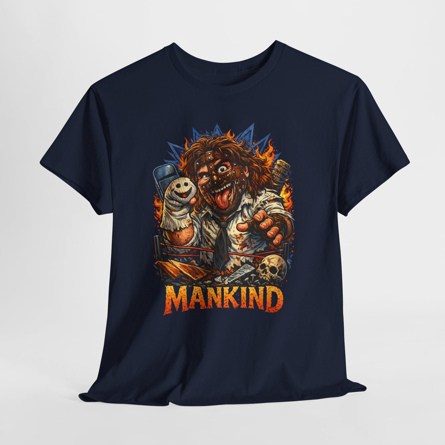 Retro "Mankind" Graphic Tee