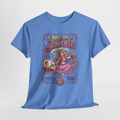 I Dream of Jeannie Graphic Tee — Retro 60s TV Vintage Fan T-Shirt