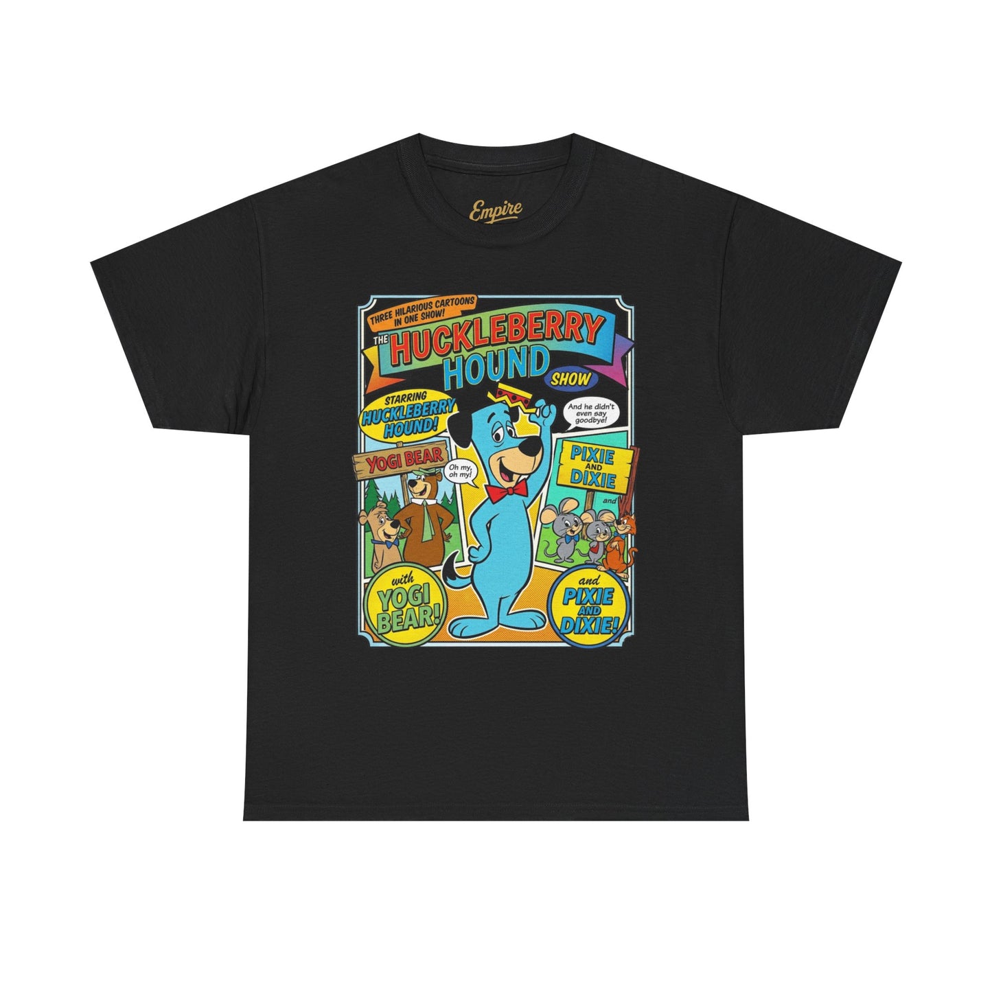 Huckleberry Hound Vintage Cartoon T-Shirt