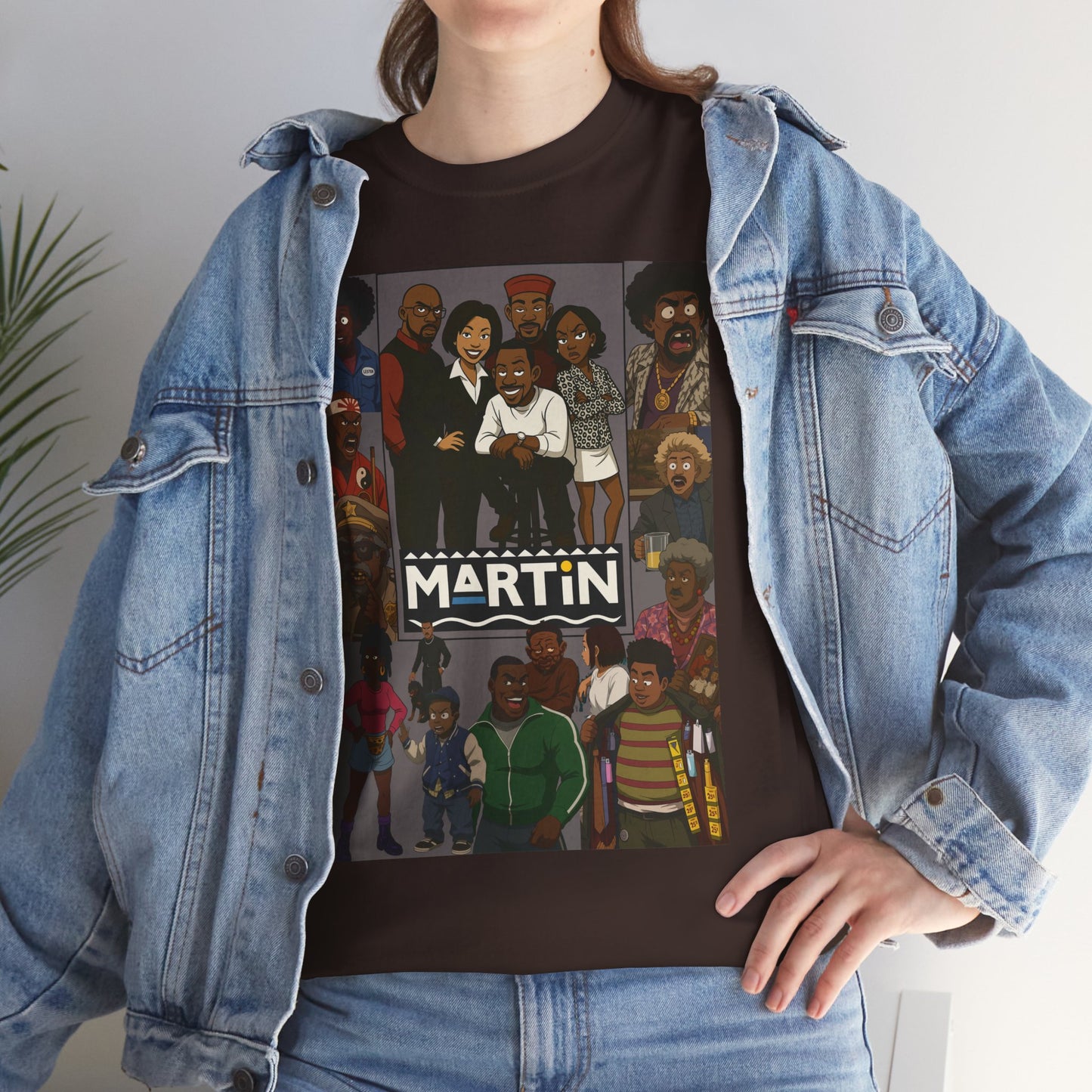 Vintage Martin T-Shirt - Unisex Heavy Cotton Tee for Nostalgic Fans