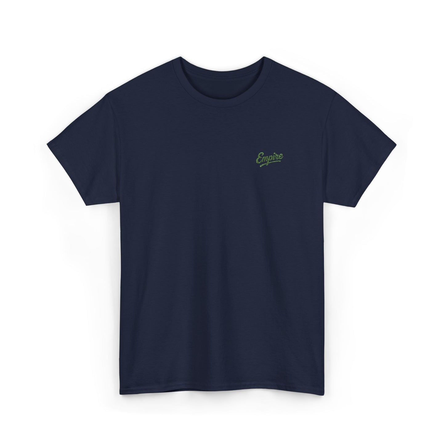Signature Embroidered Empire Green Chest Logo T-Shirt