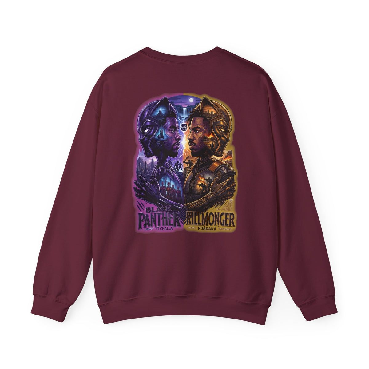 Black Panther vs. Killmonger Crewneck Sweatshirt