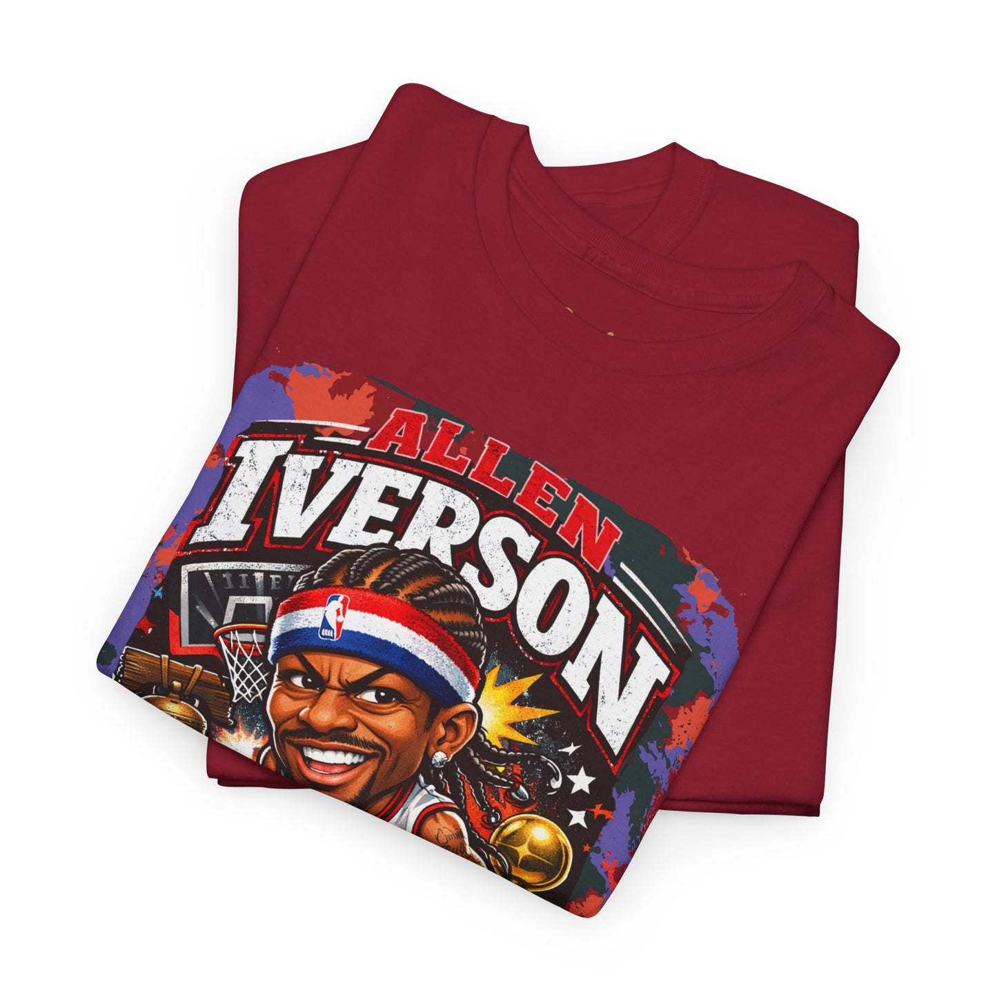 Philly Legend Basketball Tee — Iverson Retro Graphic Shirt