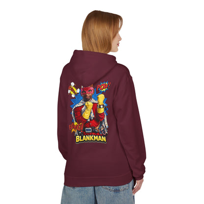 Blankman Inspired Graphic Midweight Softstyle Fleece Hoodie