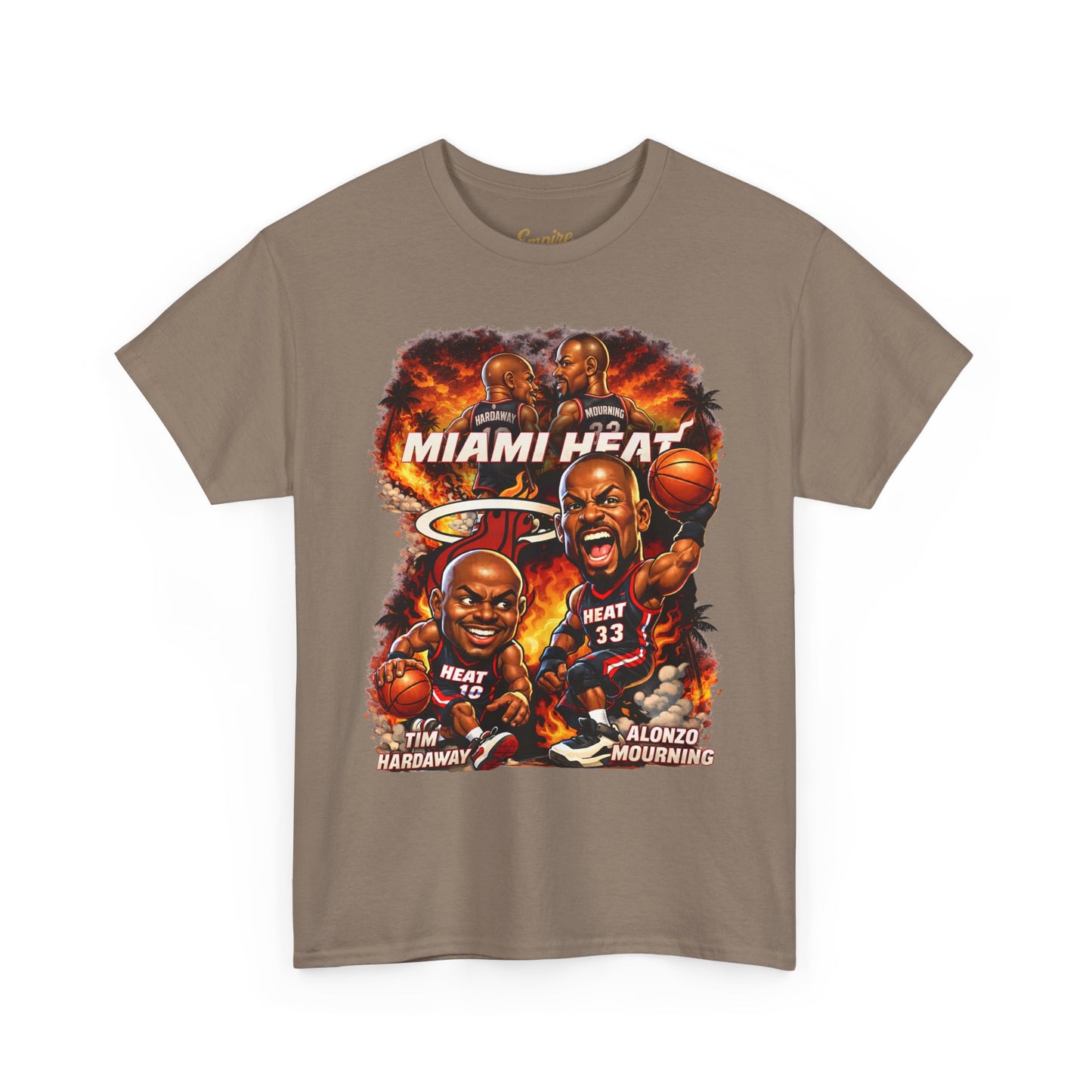 Miami Heat Retro Players Graphic Tee — Vintage Basketball Fan Shirt