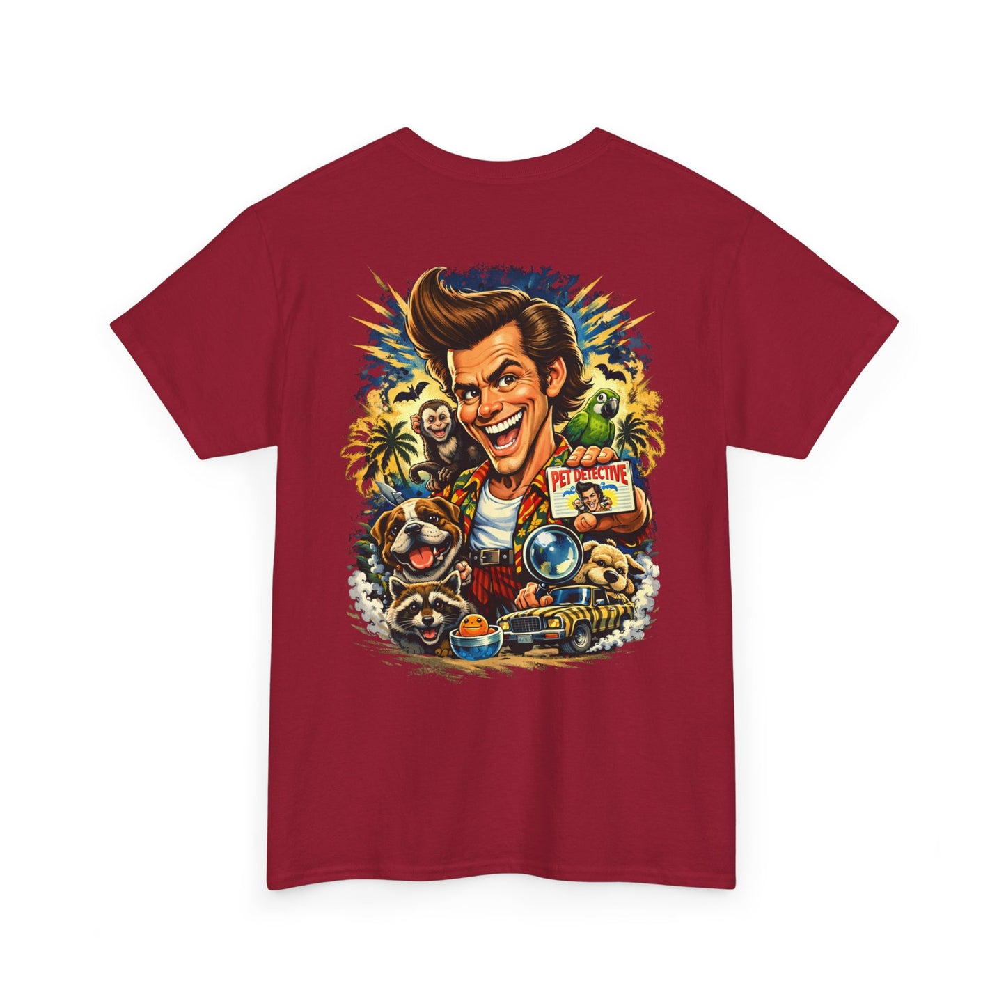 Ace Ventura Pet Detective T-Shirt – Retro 90s Comedy Movie Graphic Tee