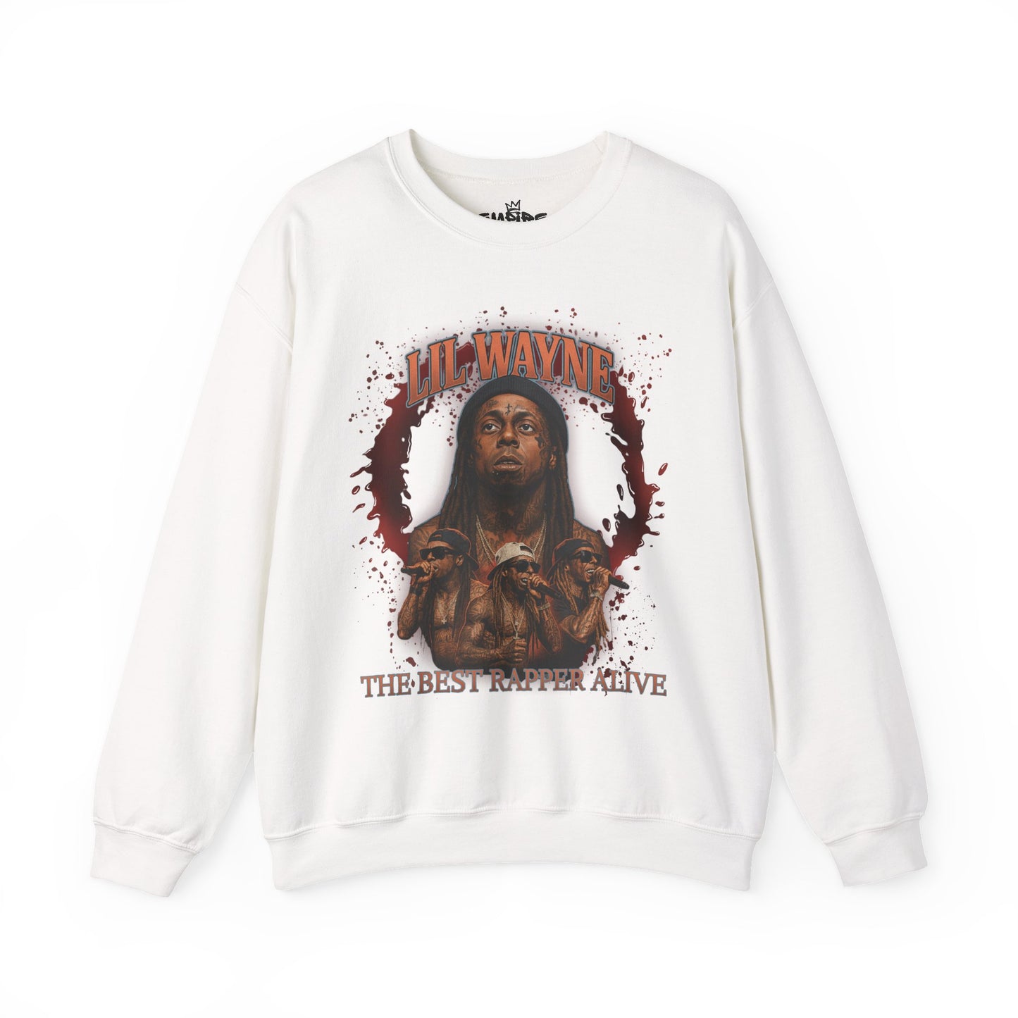 Best Rapper Alive Crewneck Sweatshirt, Hip Hop Apparel, Casual Fashion, Unisex Gifts, Streetwear Style, Music Lover Clothing