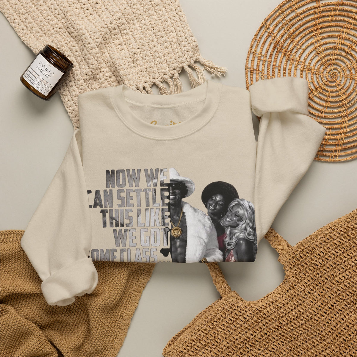 Now We Can Settle This Like Men 'The Mack" Movie Sweatshirt